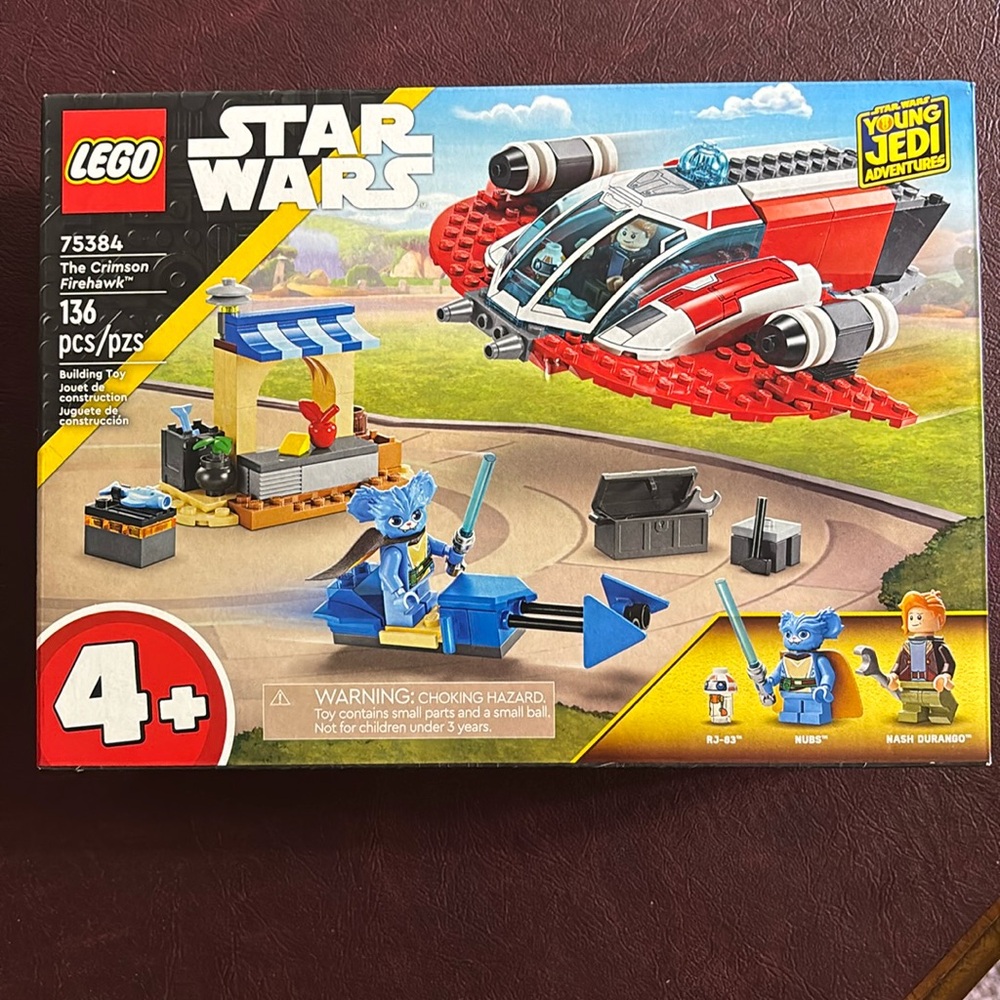 🎁 LEGO Star Wars: The Crimson Firehawk (75384) NEW Building Toy For Kids